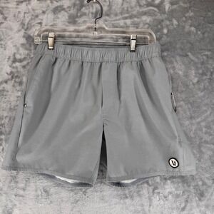 Vuori Men's medium Maverick volley short sky grey